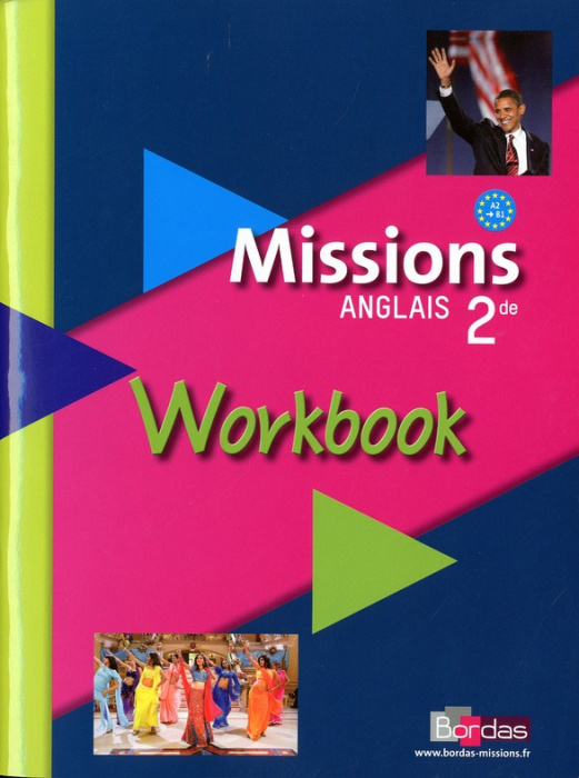 Emprunter Anglais 2e Missions. Workbook A2/B1 livre
