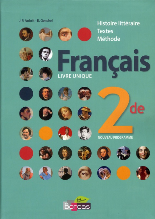 Emprunter Français 2de nouveau programme. Livre unique grand format livre