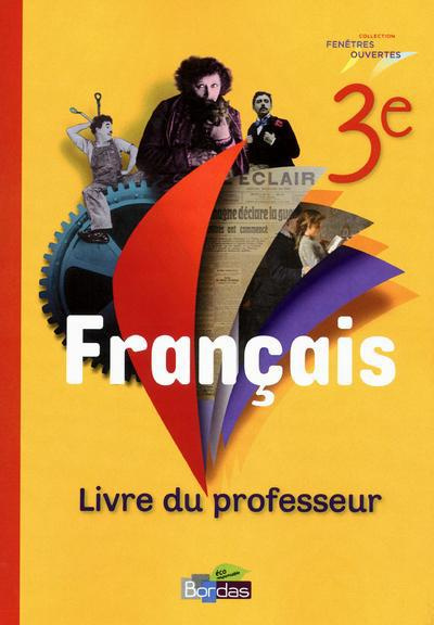 Emprunter Français 3e. Livre du professeur, Edition 2012 livre
