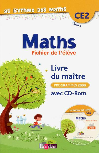 Emprunter Maths CE2. Livre du maître, programmes 2008, avec 1 CD-ROM livre