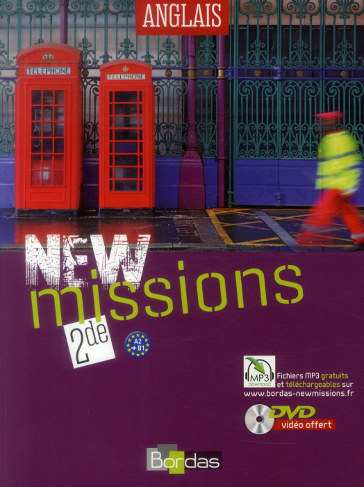Emprunter Anglais 2e A2-B1 New Missions. Avec 1 DVD livre