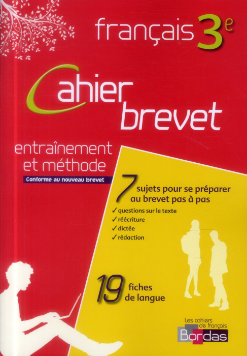 Emprunter Cahier Brevet Français 3e. Cahier d'exercices, Edition 2014 livre