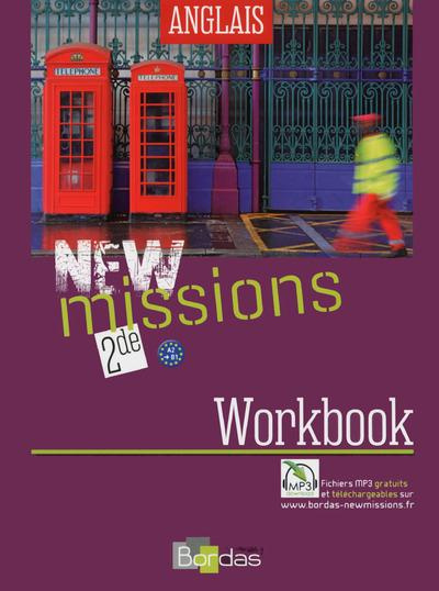 Emprunter Anglais 2e New missions. Workbook livre