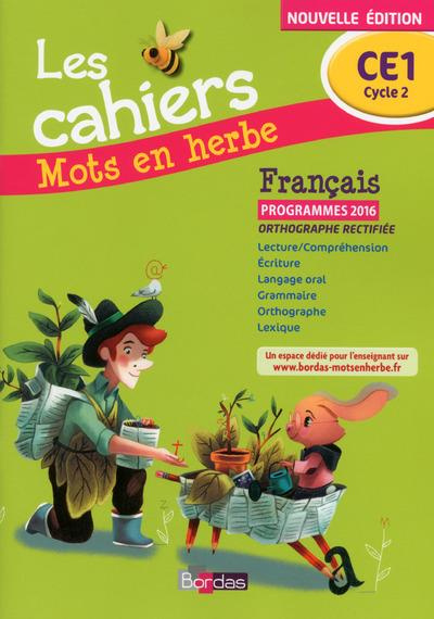 Emprunter Français CE1 Les cahiers Mots en herbe. Edition 2016 livre