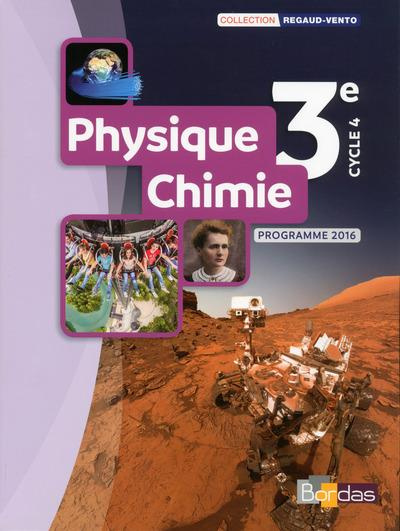 Emprunter Physique-Chimie 3e. Programme 2016 livre