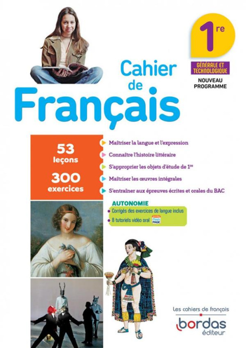 Emprunter Français 1re. Cahier d'exercices, Edition 2020 livre
