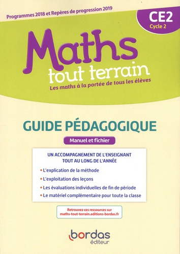Emprunter Maths tout terrain CE2. Guide pédagogique, Edition 2020 livre