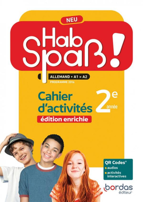 Emprunter Allemand 2e année A1-A2 Hab Spass ! NEU. Cahier d'activités, Edition 2022 livre