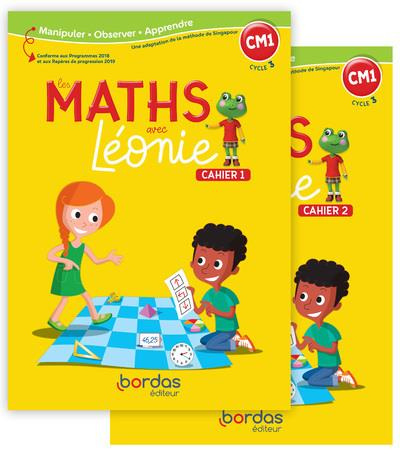 Emprunter Les Maths avec Léonie CM1. Cahiers 1 et 2, Edition 2022 livre