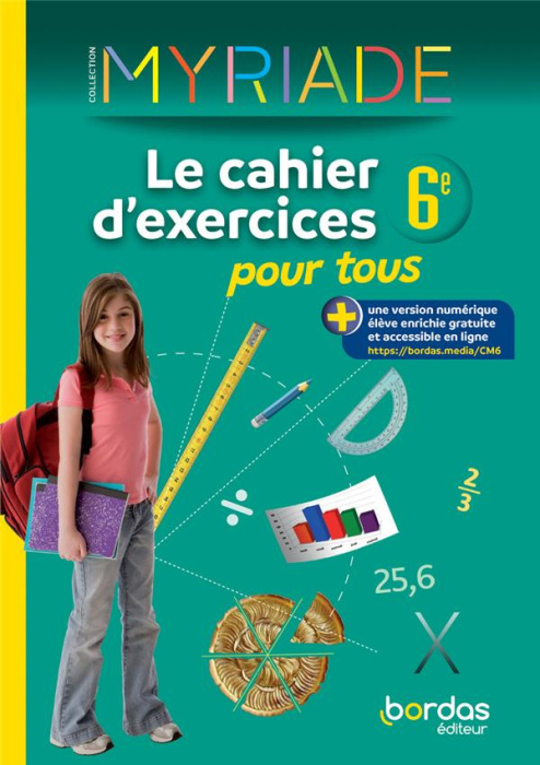 Emprunter Myriade 6e. Le cahier d'exercices pour tous, Edition 2022 livre