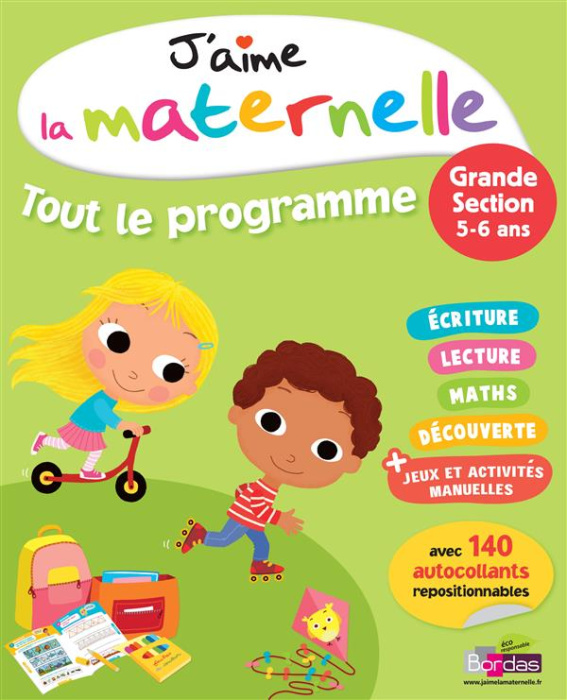 Emprunter J'aime la maternelle. Tout le programme Grande section livre
