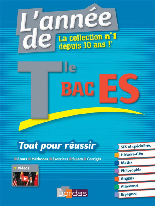Emprunter L'année de Tle Bac S. Edition 2016 livre