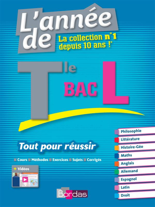 Emprunter L'année de Tle bac L. Edition 2016 livre