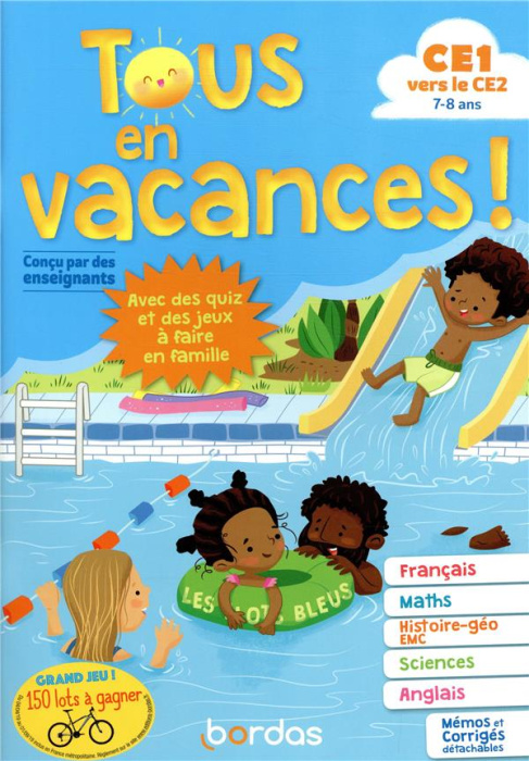 Emprunter Tous en vacances du CE1 au CE2 livre