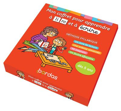 Emprunter Mon coffret pour apprendre à lire et à écrire. Méthode syllabique livre
