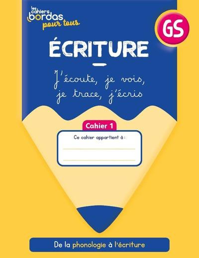 Emprunter Ecriture GS. Cahiers élève 1 et 2 sous film, Edition 2023 livre