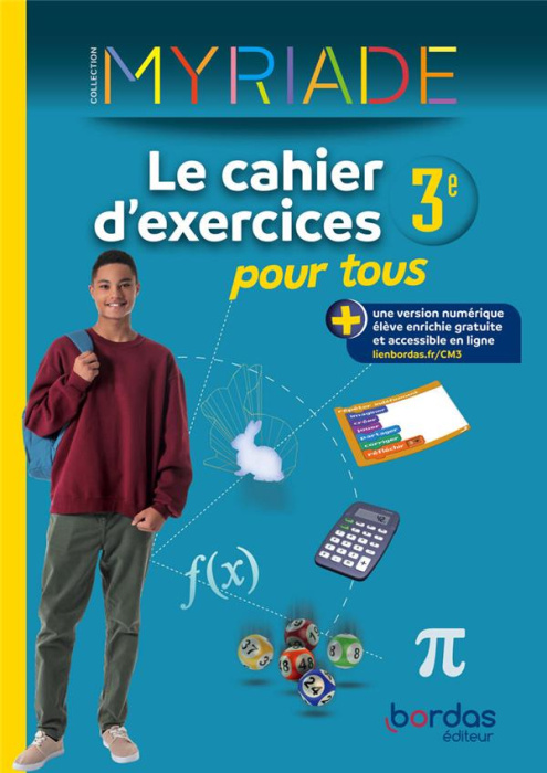 Emprunter Myriade 3e. Le cahier d'exercices pour tous, Edition 2024 livre