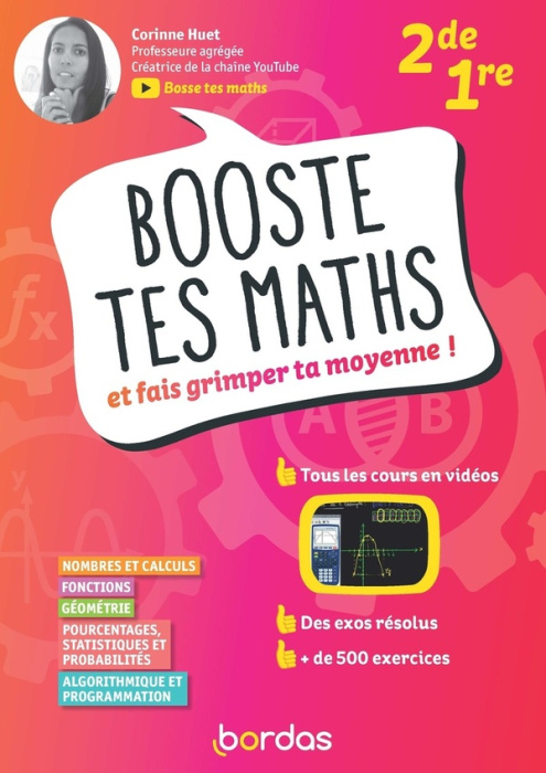 Emprunter Booste tes maths et fais grimper ta moyenne ! 2de 1re livre
