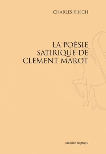 Emprunter LA POESIE SATIRIQUE DE CLEMENT MAROT (1940) livre