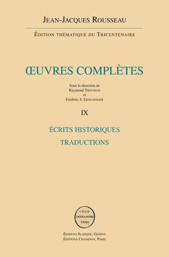 Emprunter ECRITS HISTORIQUES, TRADUCTIONS. livre