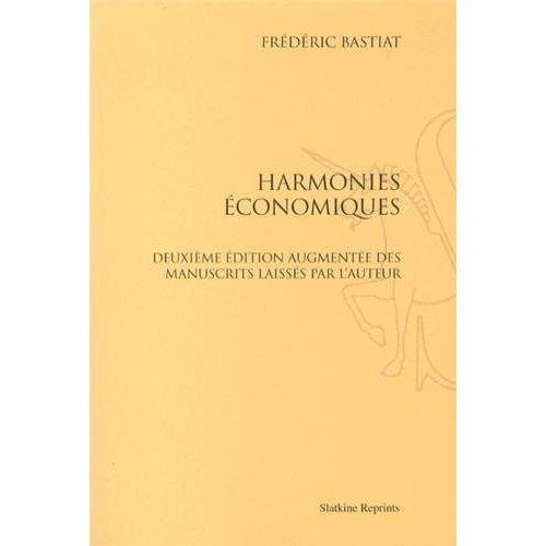 Emprunter HARMONIES ECONOMIQUES. (1851). livre