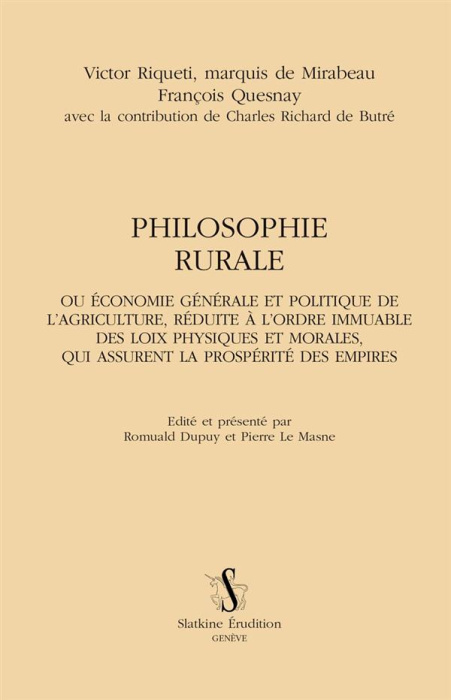 Emprunter PHILOSOPHIE RURALE livre