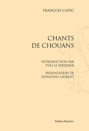 Emprunter CHANTS DE CHOUANS. (1949) livre