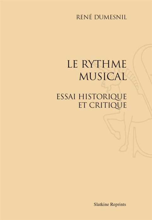 Emprunter LE RYTHME MUSICAL. (1949) livre