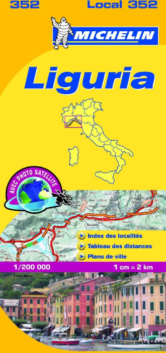 Emprunter LIGURIA 11352 CARTE ' LOCAL ' ( ITALIE ) MICHELIN livre