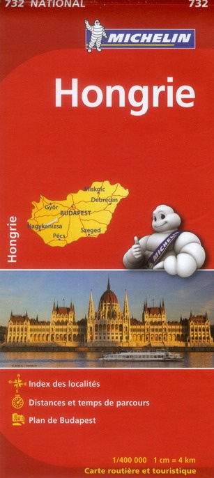 Emprunter HONGRIE / HONGARIJE 11732 CARTE ' NATIONAL ' MICHE livre