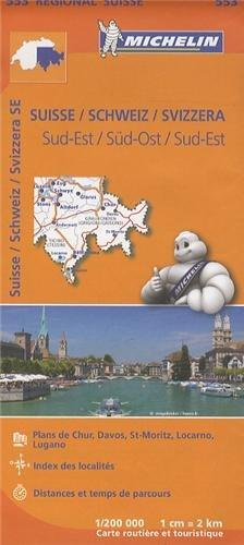 Emprunter SUISSE SUD - EST 11553 CARTE ' REGIONAL ' MICHELIN livre