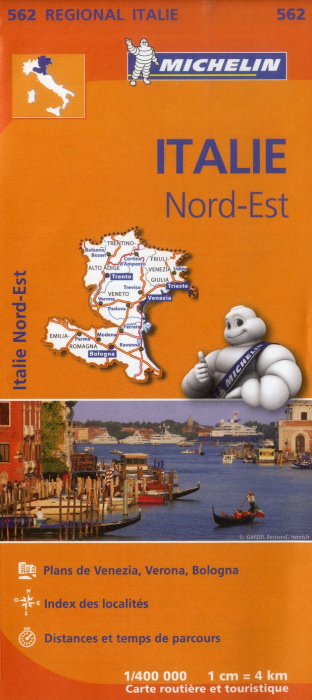 Emprunter ITALIE NORD-EST 11562 CARTE ' REGIONAL ' MICHELIN livre