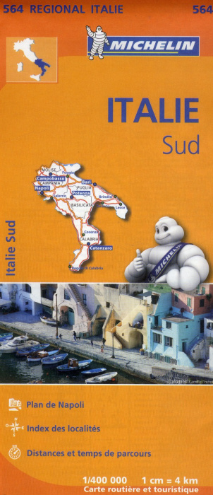Emprunter ITALIE SUD 11564 CARTE ' REGIONAL ' MICHELIN KAART livre