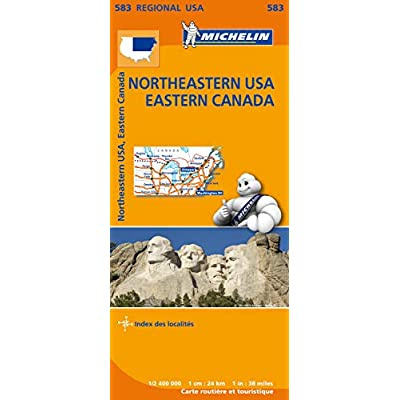 Emprunter USA NORTHEAST , EASTERN CANADA 11583 CARTE ' REGIO livre