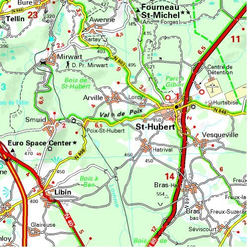 Emprunter LUXEMBOURG 11377 LUXEMBURG CARTE PROV. BELG. MICHE livre