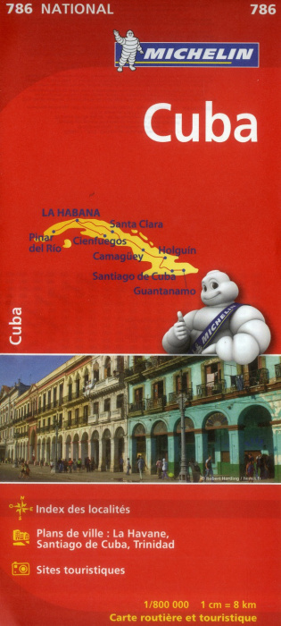 Emprunter CUBA 11786 CARTE ' NATIONAL' MICHELIN KAART livre