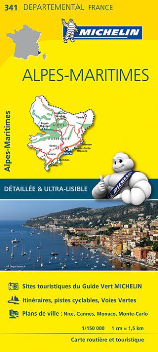 Emprunter ALPES MARITIMES 11341 CARTE ' LOCAL ' ( FRANCE ) M livre