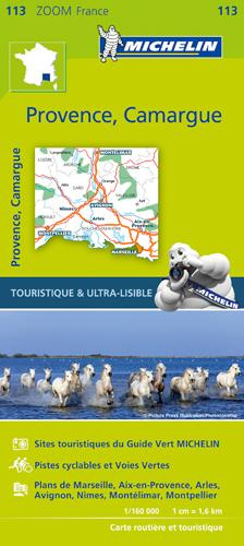 Emprunter PROVENCE 11113 CARTE ZOOM MICHELIN KAART livre