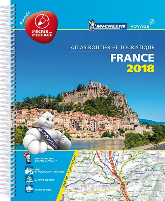 Emprunter Atlas routier et touristique France 2018 plastifié livre