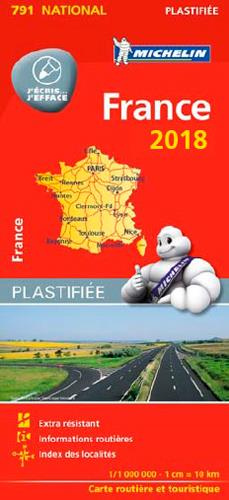 Emprunter 791 France 2018 plastifiée 1:1000000 livre