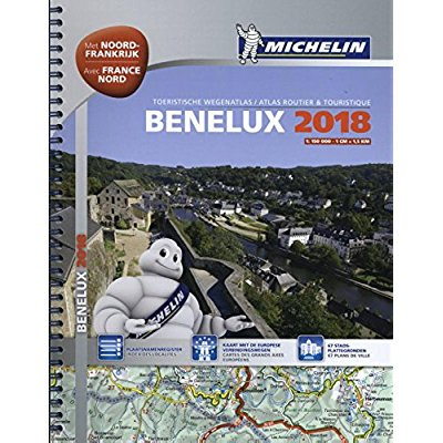 Emprunter Atlas Routier et touristique Benelux 2018 livre