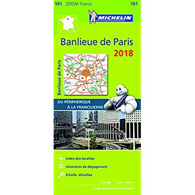Emprunter 101 Banlieue de Paris 2018 1:53000 livre