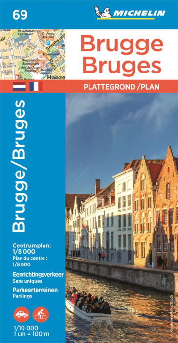 Emprunter BRUGGE / BRUGES 19069 PLAN MICHELIN PLATTEGROND livre