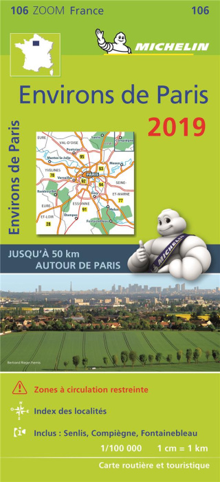 Emprunter 106Z Environs de Paris 2019 1-100000 livre