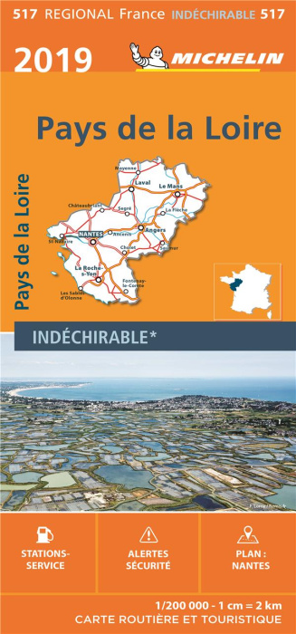 Emprunter 517R Pays de la Loire 2019 1-200000 Indéchirable livre