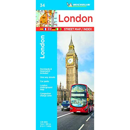 Emprunter LONDON 19034 PLAN MICHELIN PLATTEGROND livre