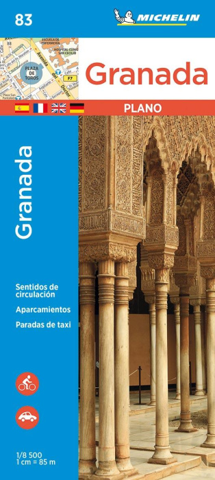 Emprunter GRANADA 19083 PLAN MICHELIN PLATTEGROND livre