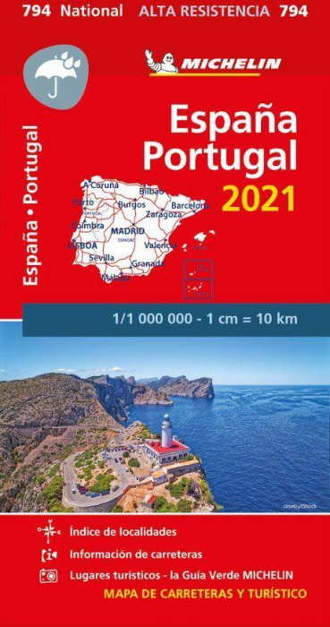 Emprunter 794 ESPANA PORTUGAL 2021 HAUTE RESISTANCE 1/1000000 livre