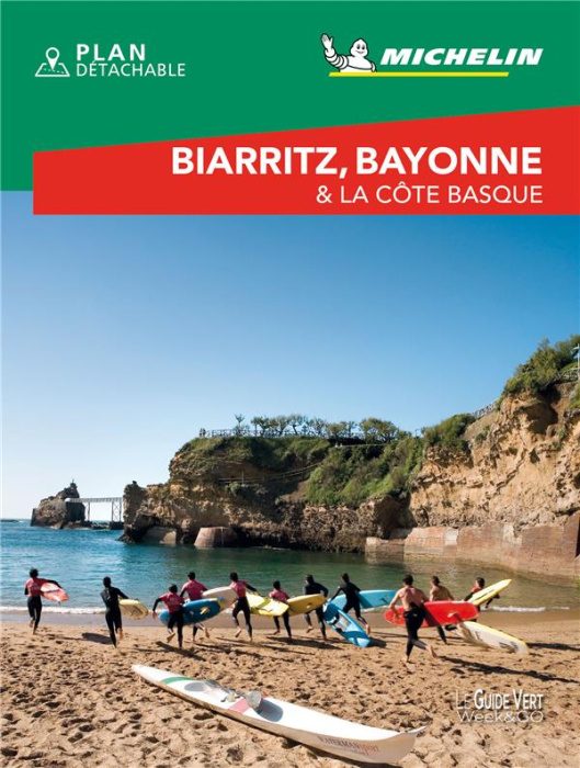 Emprunter Biarritz, Bayonne & la côte Basque. Edition 2021. Avec 1 Plan détachable livre