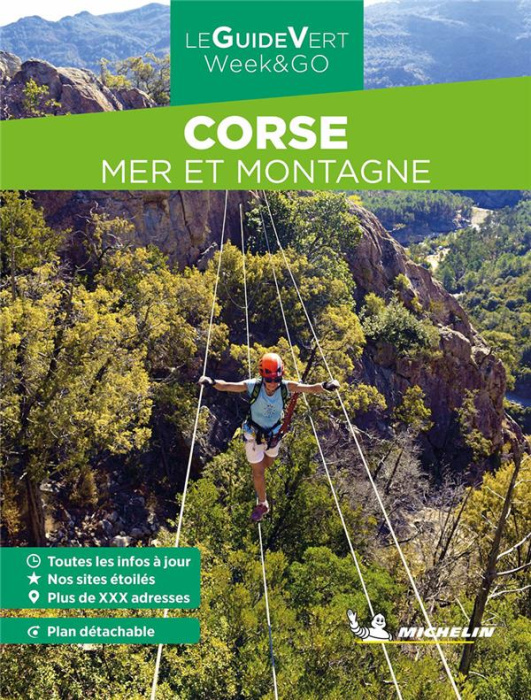 Emprunter Corse. Activités mer & montagne, avec 1 Plan détachable livre